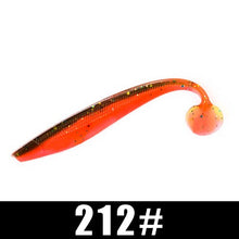 Load image into Gallery viewer, FISH KING 4-5pcs/lot Smell Worm Silicone Soft Fishing Lure 9/12/16cm Bass Artificial Wobblers Tail Jigging Fishing Bait