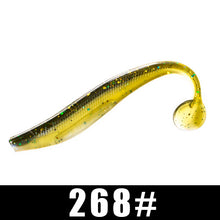 Load image into Gallery viewer, FISH KING 4-5pcs/lot Smell Worm Silicone Soft Fishing Lure 9/12/16cm Bass Artificial Wobblers Tail Jigging Fishing Bait