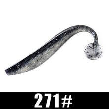 Load image into Gallery viewer, FISH KING 4-5pcs/lot Smell Worm Silicone Soft Fishing Lure 9/12/16cm Bass Artificial Wobblers Tail Jigging Fishing Bait