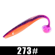 Load image into Gallery viewer, FISH KING 4-5pcs/lot Smell Worm Silicone Soft Fishing Lure 9/12/16cm Bass Artificial Wobblers Tail Jigging Fishing Bait