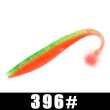 Load image into Gallery viewer, FISH KING 4-5pcs/lot Smell Worm Silicone Soft Fishing Lure 9/12/16cm Bass Artificial Wobblers Tail Jigging Fishing Bait