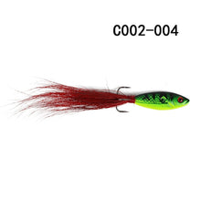 Load image into Gallery viewer, W.P.E Ice Winter Lure 1pcs 10g 15 color 41mm-45mm Hard Fishing Lure Artificial Bait for Winter Lead Jigging Wobbler Treble Hook