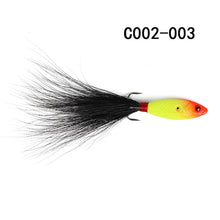 Load image into Gallery viewer, W.P.E Ice Winter Lure 1pcs 10g 15 color 41mm-45mm Hard Fishing Lure Artificial Bait for Winter Lead Jigging Wobbler Treble Hook