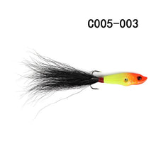 Load image into Gallery viewer, W.P.E Ice Winter Lure 1pcs 10g 15 color 41mm-45mm Hard Fishing Lure Artificial Bait for Winter Lead Jigging Wobbler Treble Hook