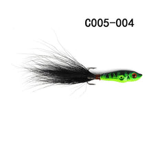 Load image into Gallery viewer, W.P.E Ice Winter Lure 1pcs 10g 15 color 41mm-45mm Hard Fishing Lure Artificial Bait for Winter Lead Jigging Wobbler Treble Hook