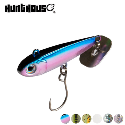 hunthouse LW807 lead jigging lure hard lure power tail spoon skining bait tackle artificial 10g 37mm fo fishing lure pike trout