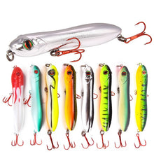 Load image into Gallery viewer, Bionic Lure Fishing Bait Snake Head Life-like Bionic Bait 3D Eyes Double Hooks Baits THJ99