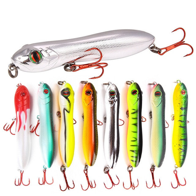 Bionic Lure Fishing Bait Snake Head Life-like Bionic Bait 3D Eyes Double Hooks Baits THJ99