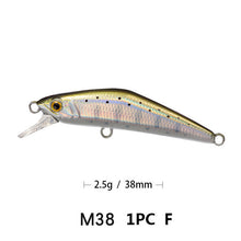Load image into Gallery viewer, Mini minnow trout fishing lure crankbait hard bait wobblers good for sea fishing bass Swimbait leurre pesca fishing bait