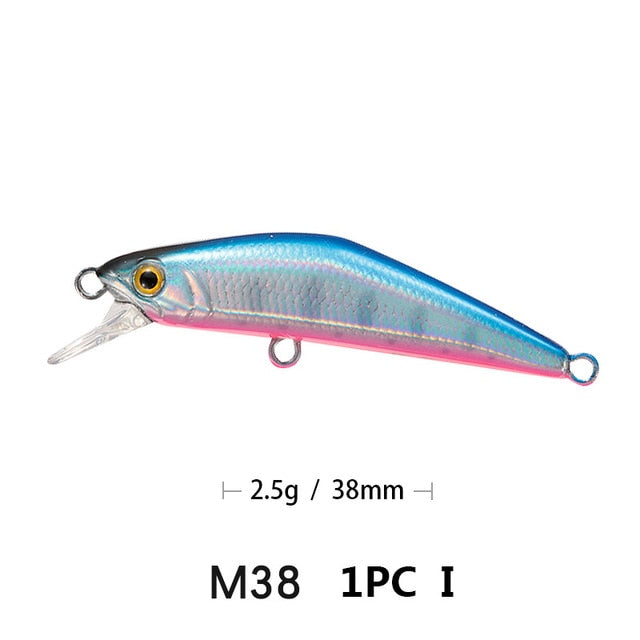 Mini minnow trout fishing lure crankbait hard bait wobblers good for sea fishing bass Swimbait leurre pesca fishing bait