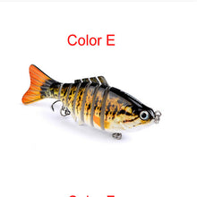 Load image into Gallery viewer, 10cm 15.2g Wobblers Pike Fishing Lures Artificial Multi Jointed Sections Artificial Hard Bait Trolling Pike Carp Fishing Tools